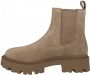 Ash Kameel Suede Chelsea Laars Beige Dames - Thumbnail 6