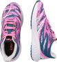 Asics gel noosa tri 15 gs chk hardloopschoenen blauw roze - Thumbnail 9