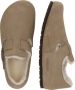 Birkenstock Nette schoenen London Shearling LEVE Taupe - Thumbnail 9