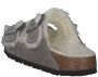 Birkenstock Arizona Shearling Slippers Stone Coin Narrow fit | Grijs | Suède - Thumbnail 198