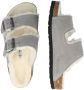 Birkenstock Arizona Shearling Slippers Stone Coin Narrow fit | Grijs | Suède - Thumbnail 193