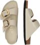 Birkenstock Elegante Beige Sandalen met Grote Gesp Beige Dames - Thumbnail 8