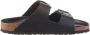 Birkenstock Big Buckle zwart vetleer regular sandalen dames (1011074) - Thumbnail 4