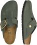 Birkenstock Boston Big Buckle Slippers Green Dames - Thumbnail 14