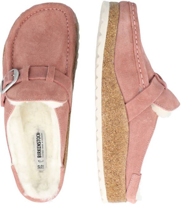 Birkenstock Muiltjes 'Buckley Shearling'