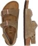 Birkenstock Kids Milano Narrow Suede Taupe - Thumbnail 6