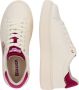 Blauer Fluwelen Paarse Damesschoenen F4Venus01 Vel Beige Dames - Thumbnail 4