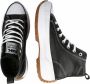 British Knights Kay Mid Fly canvas plateau sneakers zwart - Thumbnail 8