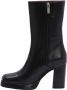 Bronx New-melanie 34197 Enkellaarsjes Enkelboots met rits Dames Zwart - Thumbnail 11