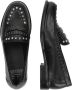 Bronx Lage Schoen in Zwart Wit Zilver Black Dames - Thumbnail 28