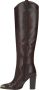 Bronx Western Women High Boot koffieboon Brown Dames - Thumbnail 7