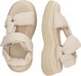 Bronx Chunky Platform Sandalen Beige Bru-Te Beige Dames - Thumbnail 11