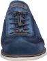 Bugatti Blauwe Leren Sneaker met Elastische Veters Blue Heren - Thumbnail 7