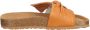 Bullboxer Flip Flop Women Tan Cognac 41 Slippers - Thumbnail 4