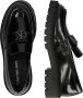 Calvin Klein Metallic Combat Loafer Herfst Winter Collectie Black Dames - Thumbnail 10