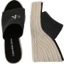 Calvin Klein Zwarte Sandalen Elegant Veelzijdig Minimalistisch Black Dames - Thumbnail 9