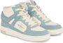 Calvin Klein Hoge leren sneakers Wit Green Dames - Thumbnail 5