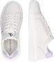 Calvin Klein Bright White Pastel Lilac Sneakers White Dames - Thumbnail 8