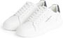 Calvin Klein Plateausneakers SEAMUS 20L vrijetijdsschoen lage schoen veterschoen met contrast bies - Thumbnail 10