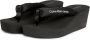 Calvin Klein Jeans Zwarte Casual Textiel Dames Sandalen Black Dames - Thumbnail 10