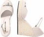 Calvin Klein Sleehak Sandalen White Dames - Thumbnail 6