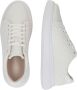 Calvin Klein Veterschoenen Cupsole Mono Stijl White Dames - Thumbnail 10