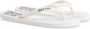 Calvin Klein Witte Rubberen Teenslippers White Heren - Thumbnail 3