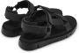 Camper Zwarte Casual Platte Sandalen voor Mannen Black Heren - Thumbnail 4