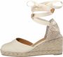 Castañer Stijlvolle Wedges en Flatforms voor Vrouwen Beige Dames - Thumbnail 11