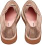 Cesare Gaspari Suede Slip-On Loafers Beige Brown Dames - Thumbnail 12