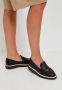 Cesare Gaspari Suede Slip-On Loafers Black Dames - Thumbnail 11