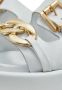 Cesare Gaspari Leren Ketting Sandalen Wit White Dames - Thumbnail 14