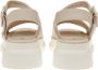 Cesare Gaspari Platformzool Sandalen Beige Dames - Thumbnail 14