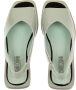 Cesare Gaspari Urban Leren Open teen Sandalen Green Dames - Thumbnail 5