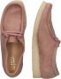 Clarks Wallabee Roze Nubuck Casual veterschoenen Dames - Thumbnail 7