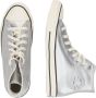 Converse Chuck Taylor All Star Hi Sneakers Leren Sneaker Dames Zilver - Thumbnail 6