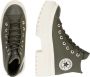 Converse Sneakers met geribbelde hak Green Dames - Thumbnail 10