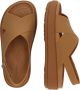 Crocs Brooklyn Luxe Cross Strap 209407-2U3 Vrouwen Bruin Sandalen - Thumbnail 5