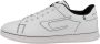 Diesel Witte Leren Sneakers met Gekleurd Patroon White Heren - Thumbnail 10