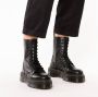 Dr. Martens Dr Martens Jadon Hi Veterboots Laarzen Met Veters Dames Zwart - Thumbnail 9