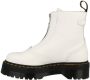 Dr. Martens Biker boots Jetta Wit Leer Dames - Thumbnail 3