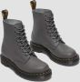 Dr. Martens 1460 PASCAL GUNMETAL VeterlaarzenHoge sneakersDames veterschoenenHalf-hoge schoenen Grijs - Thumbnail 14