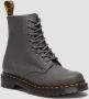 Dr. Martens 1460 PASCAL GUNMETAL VeterlaarzenHoge sneakersDames veterschoenenHalf-hoge schoenen Grijs - Thumbnail 15