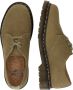 Dr. Martens 1461 Tumbled Nubuck + EH Suede Vrijetijdsschoenen olijfgroen - Thumbnail 2