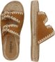 Espadrij l originale Sandalen Claquette Decore in cognac - Thumbnail 4