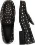 FABIENNE CHAPOT Loafers Dames Pim Studs Maat: 39 Materiaal: Leer Kleur: Zwart - Thumbnail 14