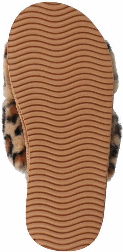 Flip Flop Pantoffels Cross*fur leo 2 in een trendy luipaard-look - Foto 8