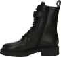 Furla Army Boot Herfst Winter Collectie Leer Black Dames - Thumbnail 9