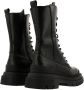 G-Star Raw LINTELL High Lea Dames Enkellaarsjes met veters 2241 045810 BLK - Thumbnail 6