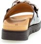 Gabor black casual open slippers Zwart Dames - Thumbnail 12